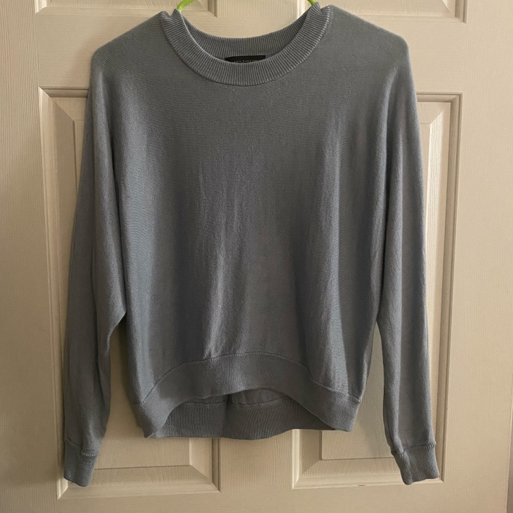 Ann Taylor light blue sweater